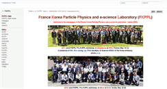 Desktop Screenshot of fkppl.in2p3.fr