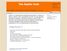 Tablet Screenshot of jupiter.in2p3.fr