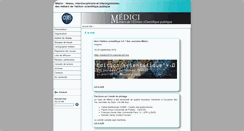 Desktop Screenshot of medici.in2p3.fr