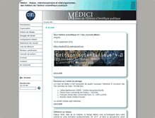 Tablet Screenshot of medici.in2p3.fr