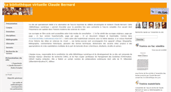 Desktop Screenshot of claudebernard.in2p3.fr