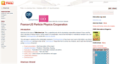 Desktop Screenshot of americas.in2p3.fr