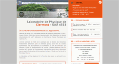 Desktop Screenshot of clrwww.in2p3.fr