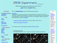 Tablet Screenshot of eros.in2p3.fr