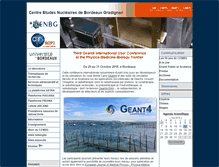 Tablet Screenshot of cenbg.in2p3.fr