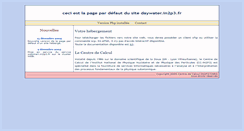 Desktop Screenshot of daywater.in2p3.fr