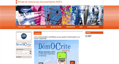 Desktop Screenshot of documentalistes.in2p3.fr