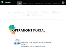 Tablet Screenshot of operations-portal.in2p3.fr